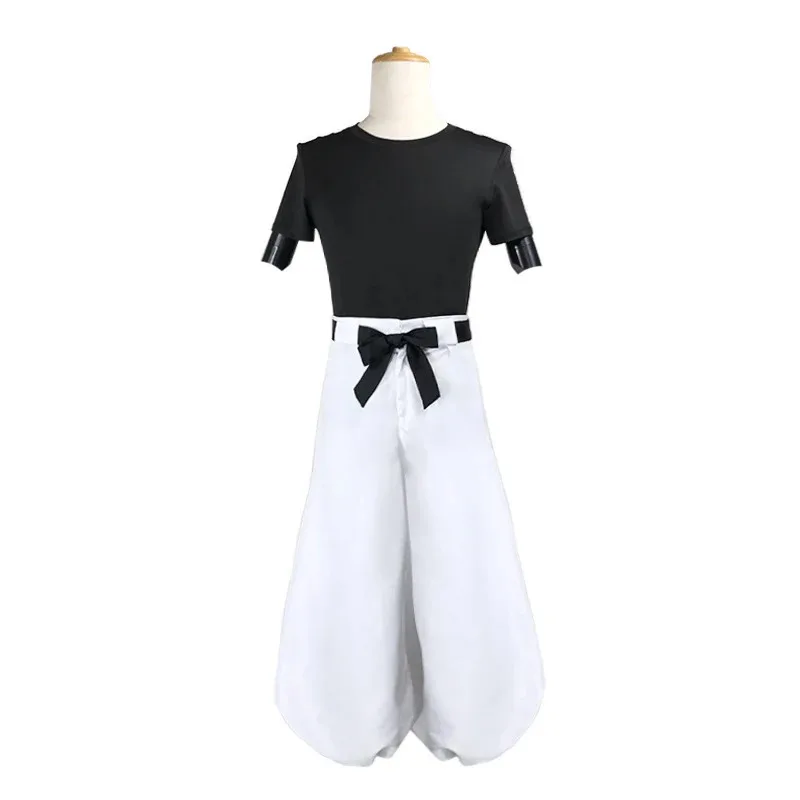 Anime Jujutsu Kaisen Fushiguro Toji Costume Cosplay Aldult Pantaloni unisex Parrucca Halloween Rave Combat Fushiguro Costumi Cosplay