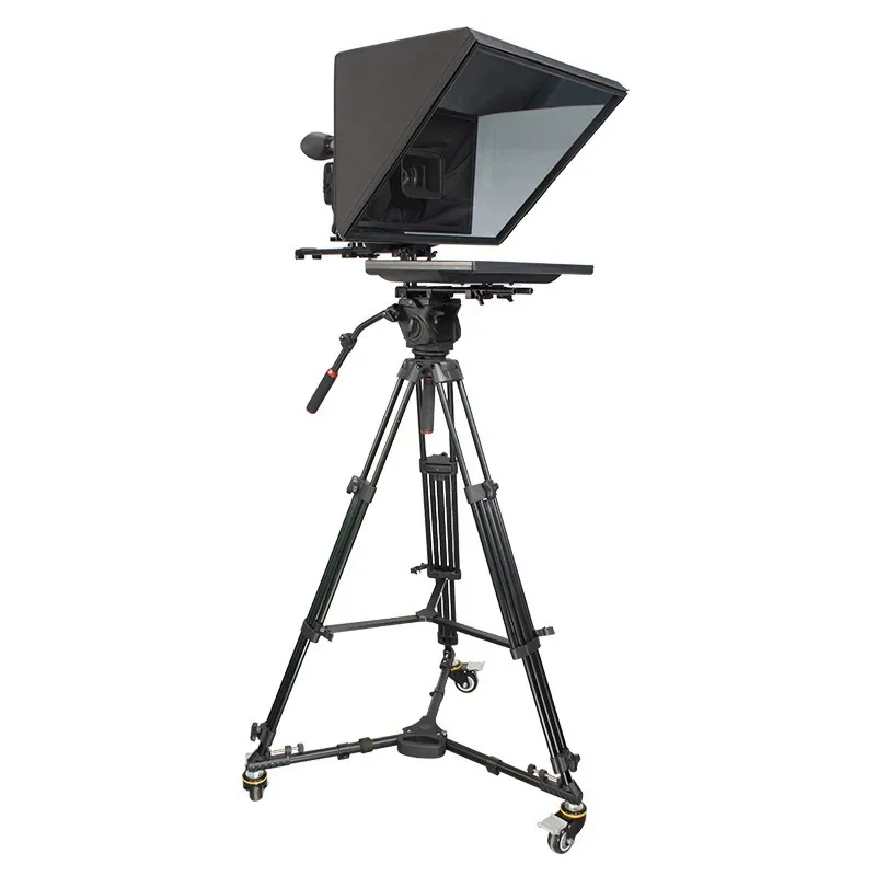 Intelligent single and double screen large-screen teleprompter, teleprompter Chinese software can be remotely controlled