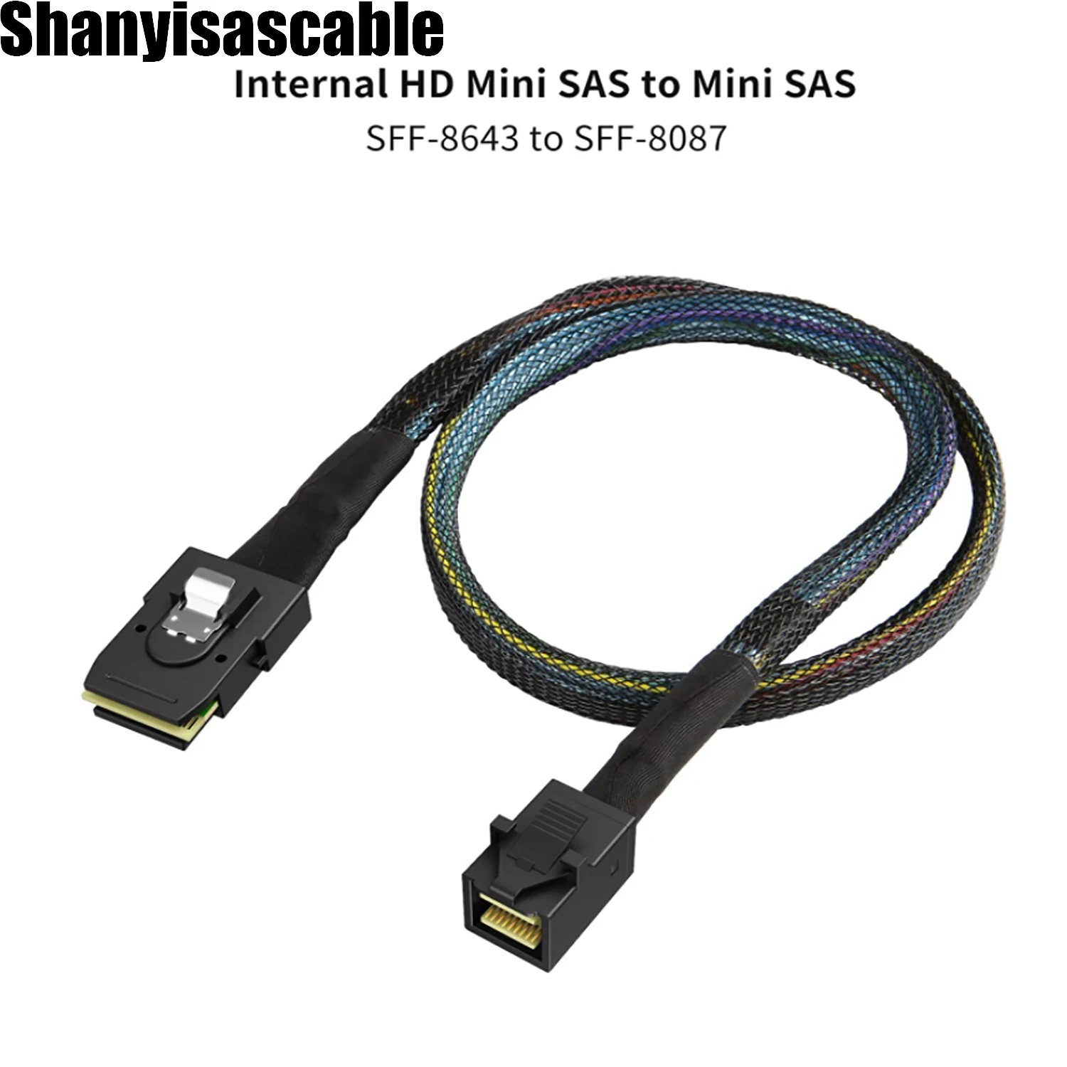0.5 M Mini SAS SFF-8087 to MINI SAS HD SFF-8643 sever connect cable
