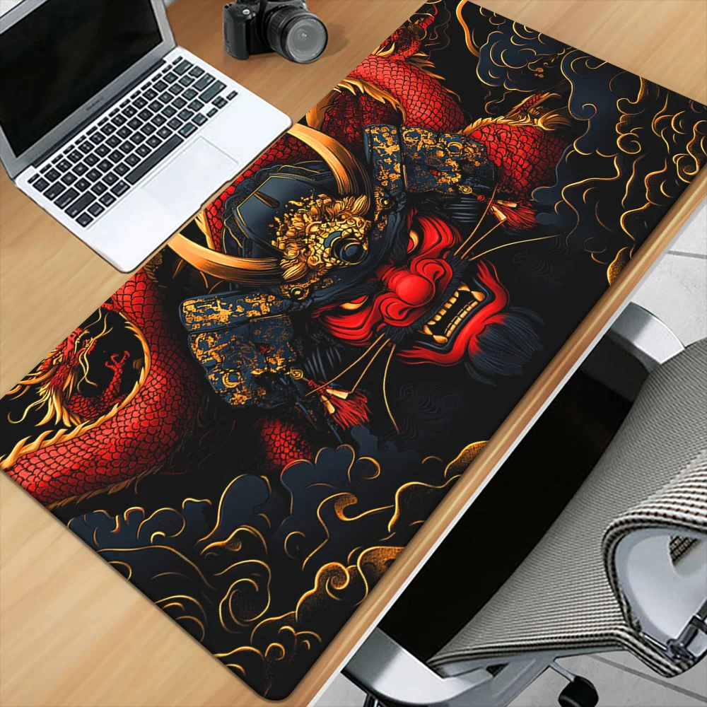 Brand Samurai HD Printed Iron Art Mousepad Multi Functional XXL Gaming Desk Mat Keyboard Office PC Gamer Pad