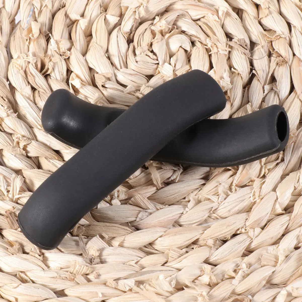 1Pair Soft Silicone Handlebar Grips Brake Lever Sleeve Universal Bicycle Anti-Slip Comfort Grip Sweat Rain Resistant Fatigue
