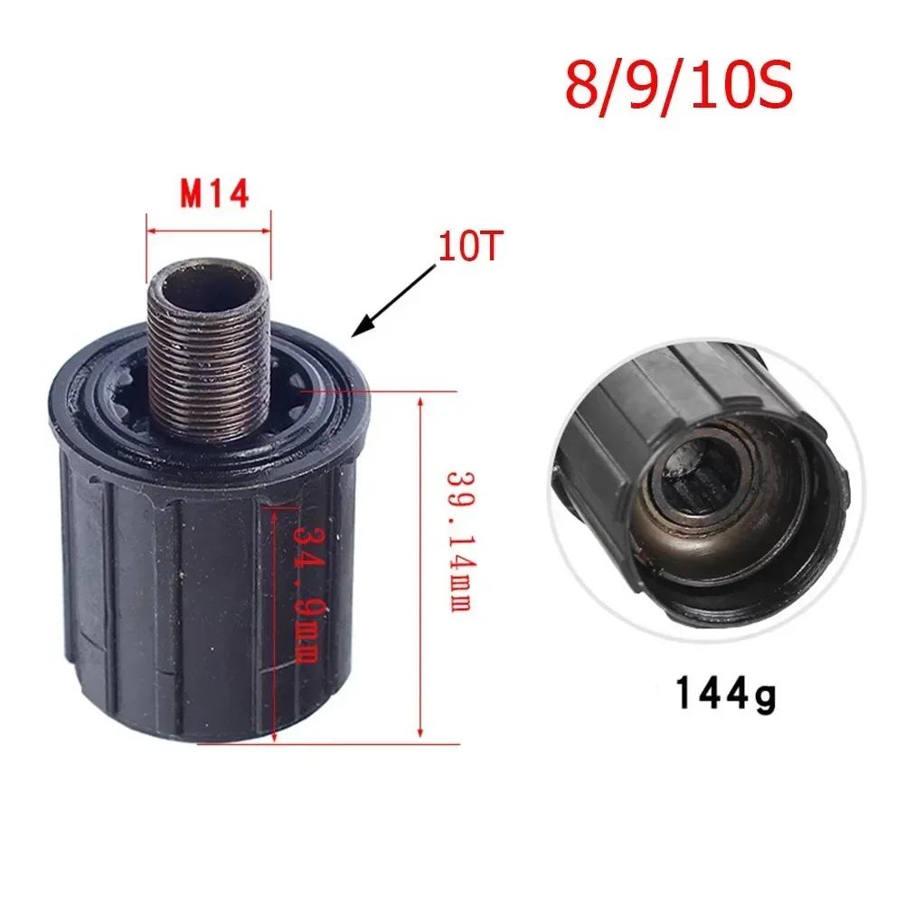 7/8/9/10 Speed Bicycle Freehub Body For Shimano RM30/RM40/RM60 Steel MTB Road Bike Hubs Body Cycling Freehub Rear Bearing Base