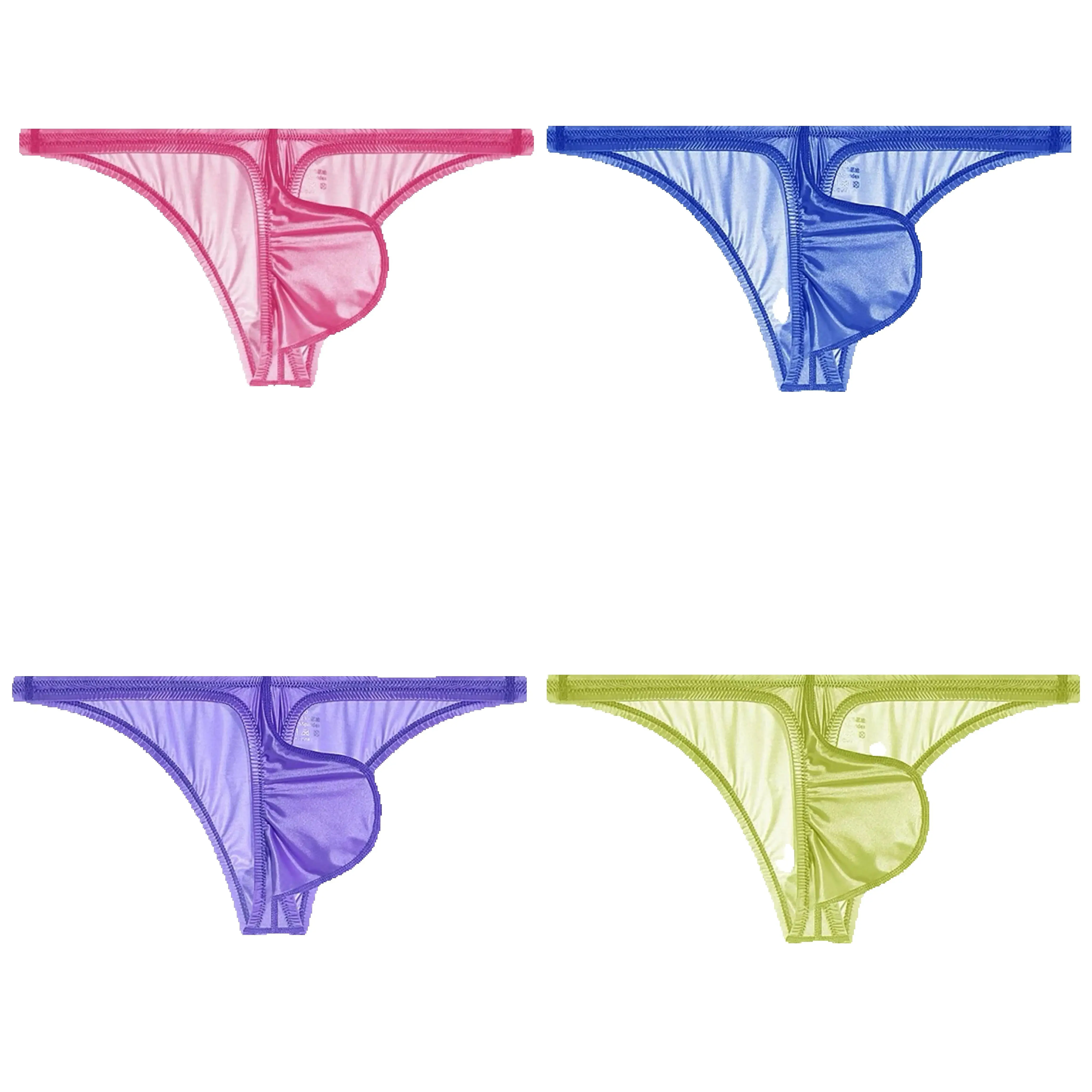 

Hot Unique Underwear men's briefs personalized Shining underwear man Rainbow Color party Underwear Boxers Panties Trunks