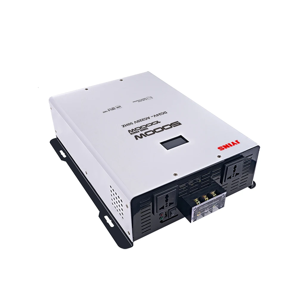 Single Phase 24V/48V DC to 220Vac Hybrid Solar Pure Sine Wave Inverter 5KW Solar Inverter