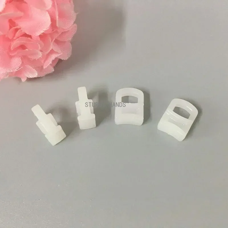 10 pieces of plastic car curtain track pulley nano micro universal curtain hook window decoration hardware accessories