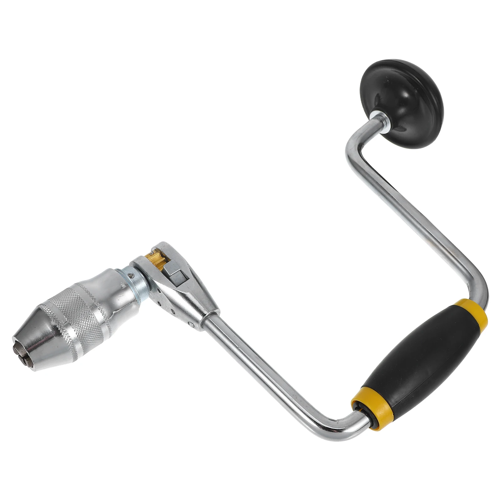 

Steel Manual Hand Drill Multifunctional Carpentry Tool Ergonomic Grip for DIY Crafts Jewelry Tools 4 Jaw Chuck