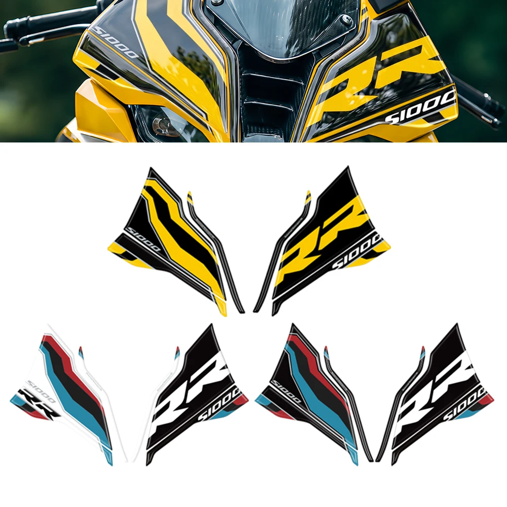 motorcycle-trim-upper-decal-rr-badge-head-decal-shell-paint-protection-sticker-decorative-accessories-for-bmw-s1000rr-2025-2026