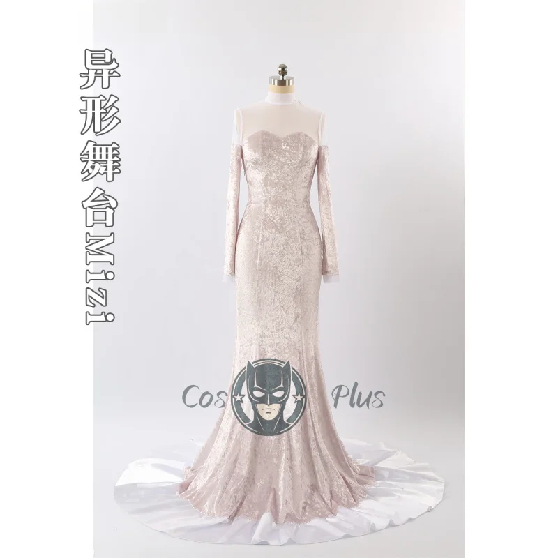 

Anime Alien Stage Mizi Cosplay Costume Velvet Elegant Long Fish Tail Skirt Set Uniform for Christmas Adult Party Festival Stage