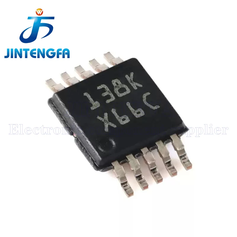 DAC124S085 X66C DAC124S085CIMM DAC124S085CIMM/NOPB VSSOP-10 12Bit Micro Power Quad Digital-to-Analog IC SMD Chip