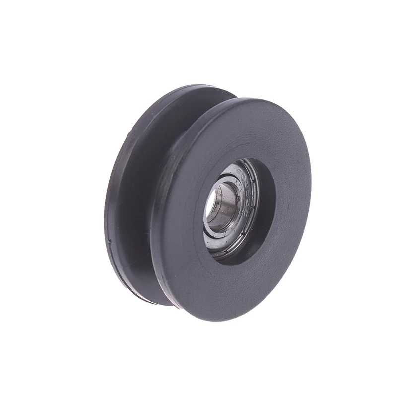 

1PC Durable High Quality 50mm Black Bearing Pulley Wheel Cable Gym Equipment Part Wearproof Gym Kit