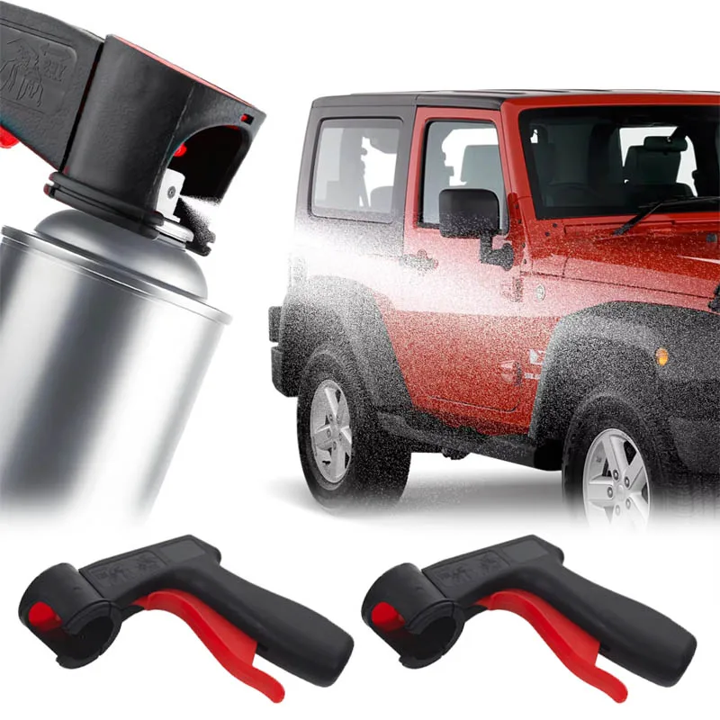 1-10PCS Ergonomic Spray Paint Handle Portable Reusable Trigger Grip for Aerosol Cans Car Film Pasting Self Spraying Tool