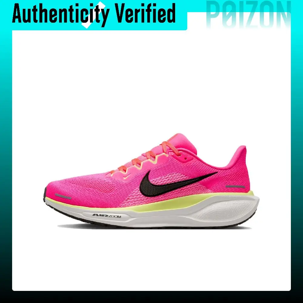 Nike Pegasus 41 Comfortable Breathable Low top REACTX Foam Midsole Casual Long Distance Running Sprint Running Shoes HV3128-600