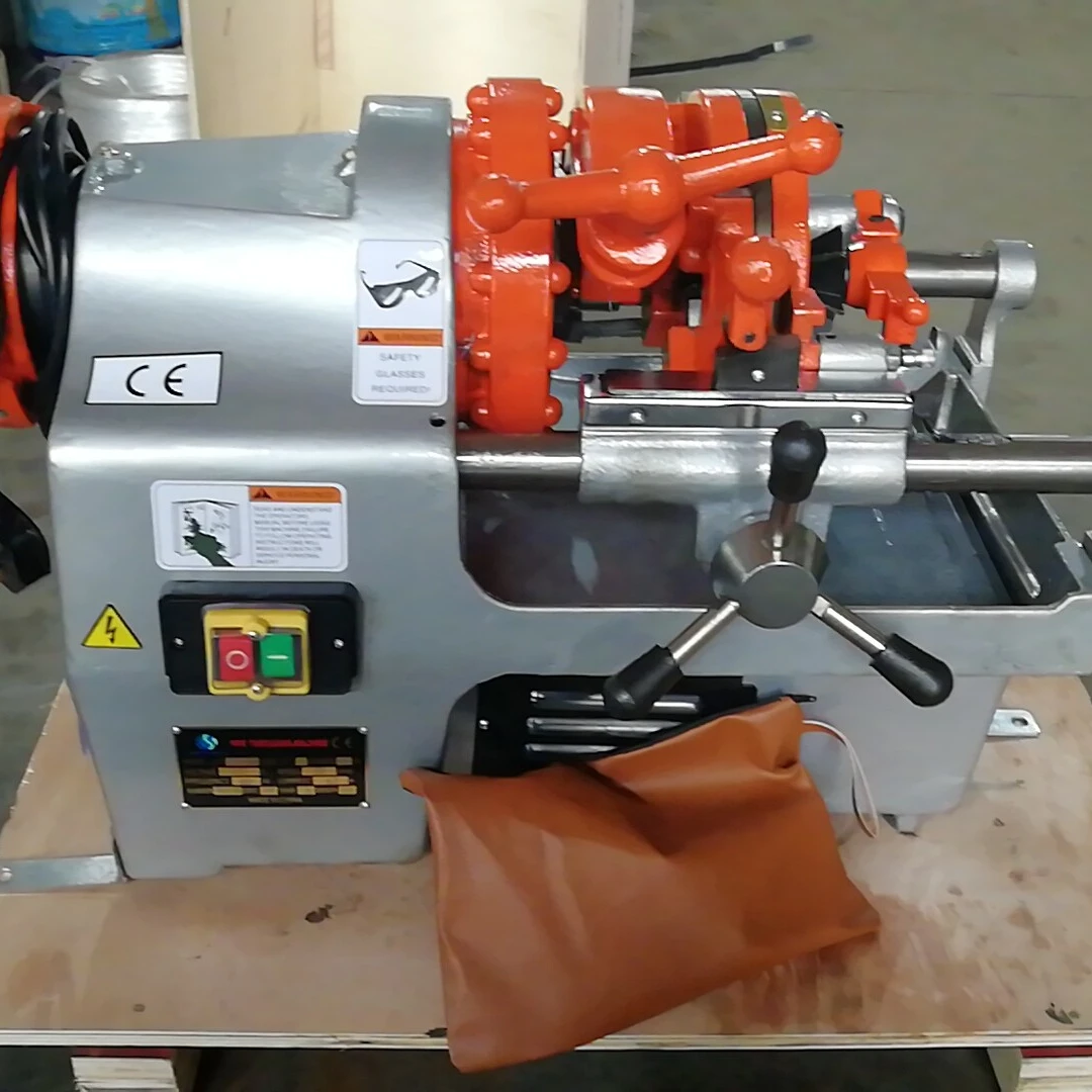 

Heavy Duty 750w Multi-Function Automatic Electric Bolt & Pipe Threading Machine 1/2"-3/4" 1"-2" Pipe Power Pipe Threader