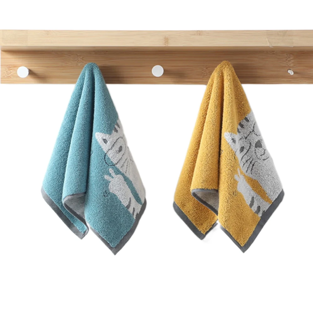 Angrysea Towels, 100% Bamboo Fiber Towels Absorbent Towels, 2 pcs