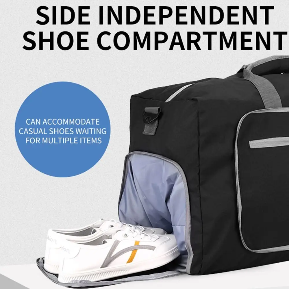 

Многофункциональная складная дорожная сумка, легкая спортивная сумка большой емкости, водонепроницаемая сумка для багажа для женщин и мужчин