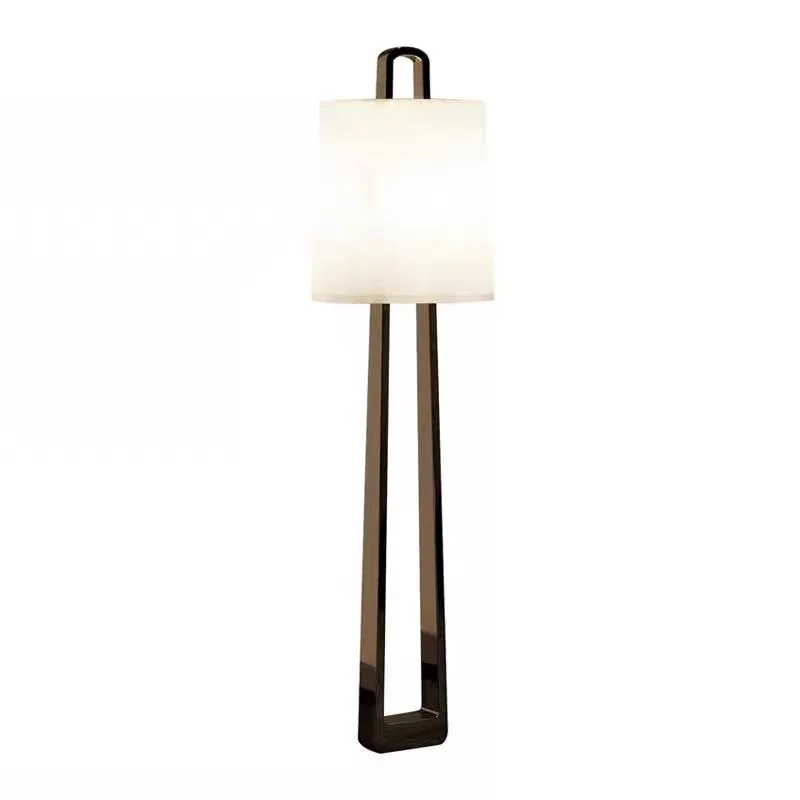 New Chinese creative floor lamp designer study high sense hotel decoration model room engineering villa living room lamp