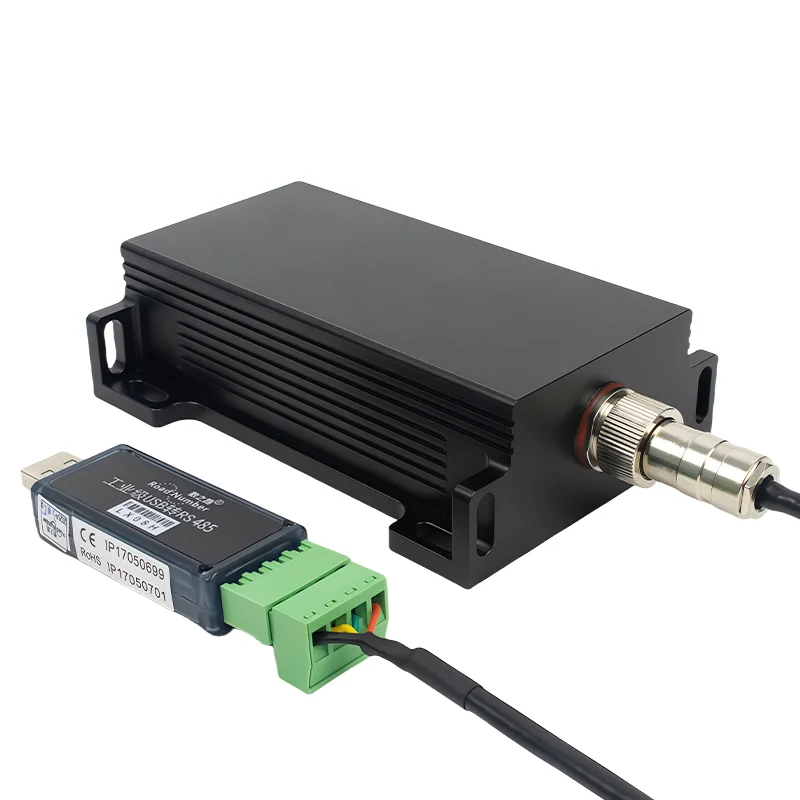 IP67 Waterproof 520nm Visible Green Laser Distance Sensor RS485 100m Long Range Laser Sensor 4-20 MA Analog Output