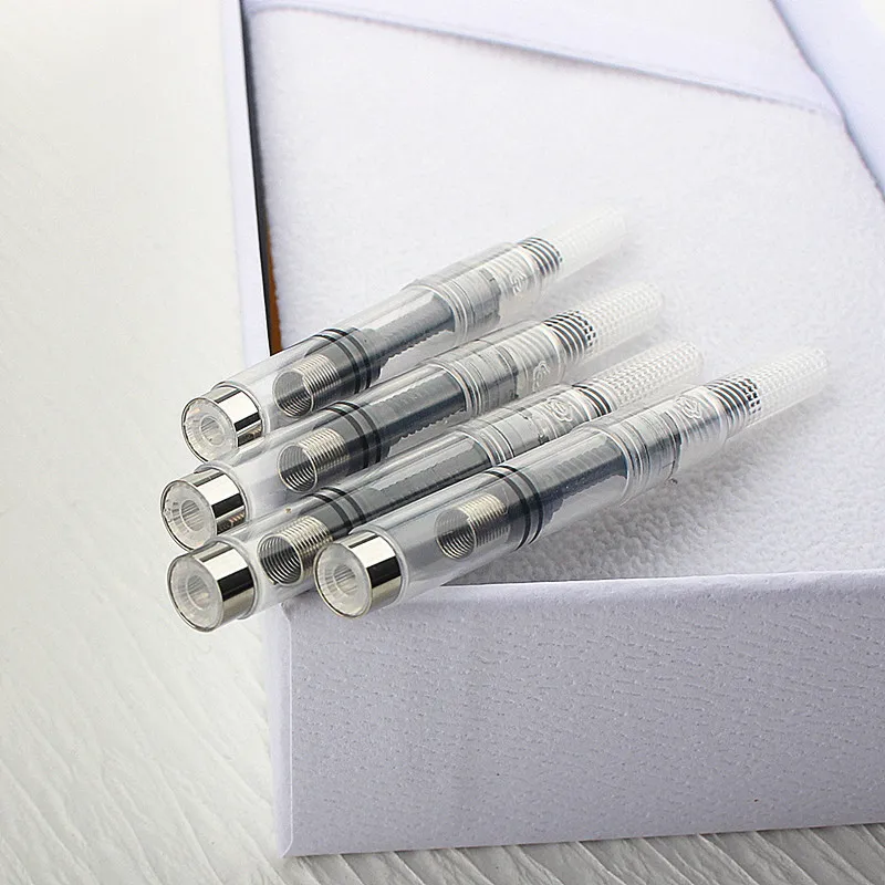 6pcs Rotary Ink Absorber Filler Cartridge Ink Converter Fountain Pen Ink Suction 2.6mm/3.4mm Caliber Pen Parts