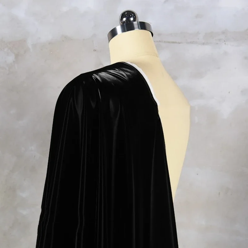 Shiny Quicksand Fabric Shiny Imitation Leather Jacket Waterproof Wash Down Jacket Cloth Diy Sewing Fabrics Material