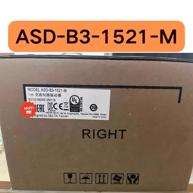 New B3 series 1.5KW drive ASD-B3-1521-M in stock for quick delivery