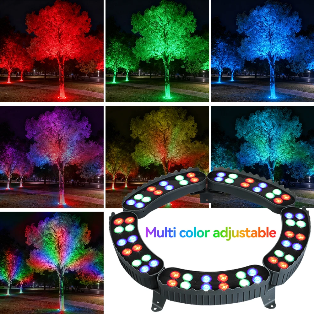 1/5 Packs LED Gazon Spotlight Boom Knuffelen Licht 220V Outdoor IP65 Landschap Decor Licht Tuinpad Binnenplaats Trottoir Patio - afbeelding 2