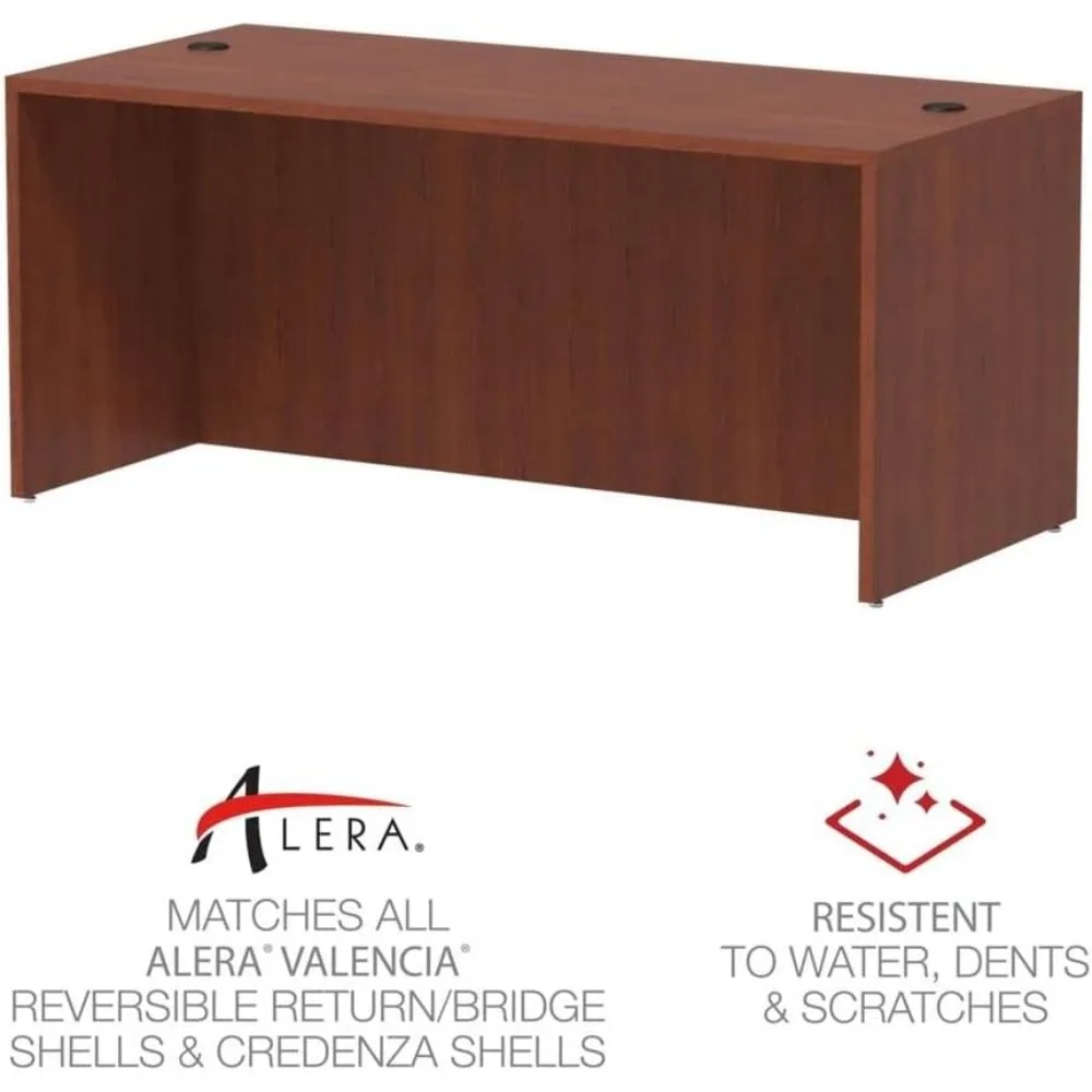 غطاء طاولة 66 × 30 × 29 1/2 بوصة، لون كرز متوسط #5