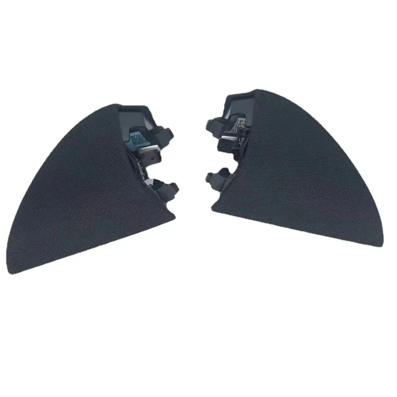 For Tesla Model Y Rearview Mirror Inner Triangle Trim Left Right Speaker Sound Cover 1498204-00-B 1498205-00-B Set