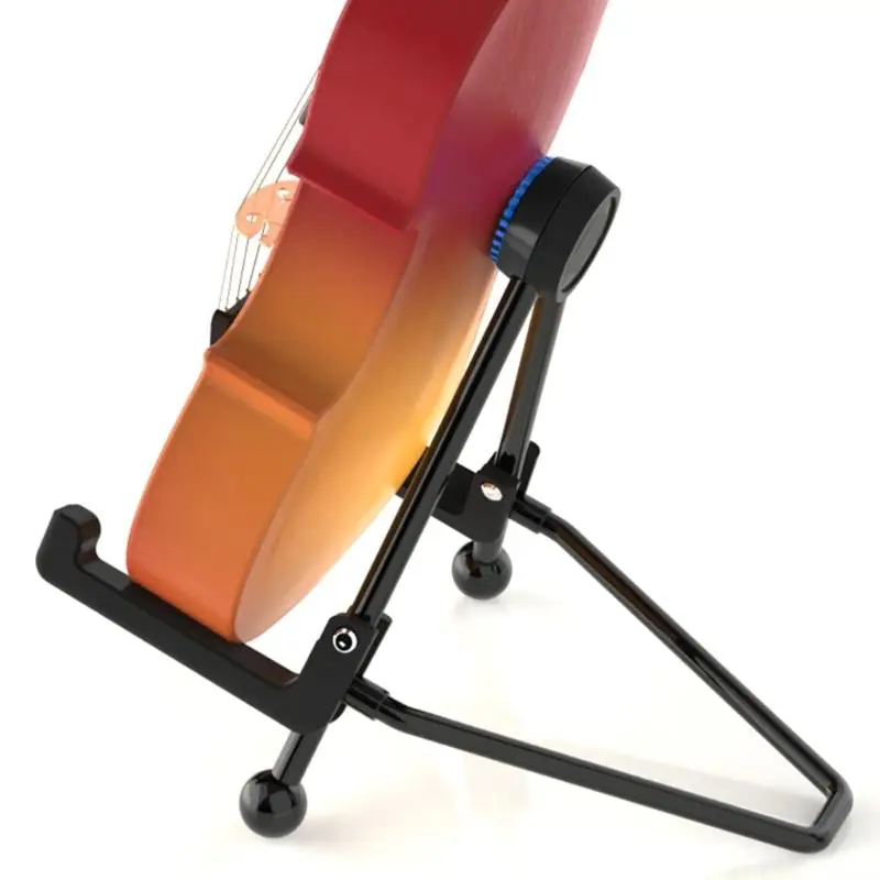 31BE Foldable Guitar Stand Universal Multi Guitar Floor Stand Guitars Musical Rack for Multiple Instruments