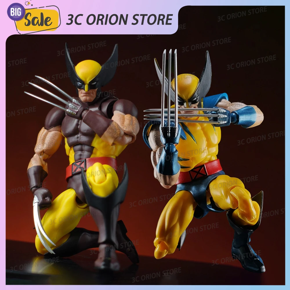 Ct Toys Mafex 096 138 Wolverine Figure Comic Ver X-Men Anime Action Figure PVC Figurine Model Collection Statue Gifts Toys