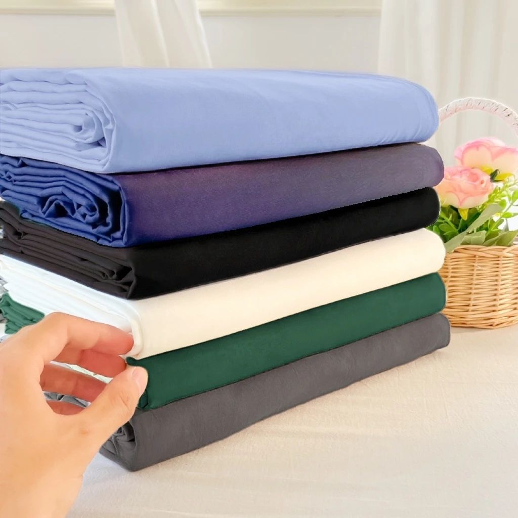 Drap plat de lit Queen Size, draps supérieurs doux et uni de couleur unie, linge de lit Double sans taie d'oreiller pour les essentiels de la literie de la maison