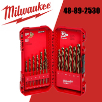 Milwaukee 48-89-2530 19PCS Cobalt Metric Drill Bit Sealed Box PACKOUT 1-10MM Hard Metal Twists Drill Power Tool Accessories