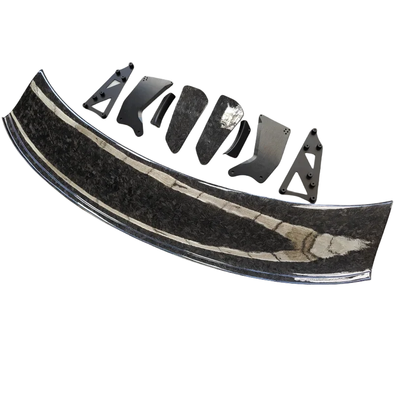 

Suitable for McLaren 540C 570GT 570S 570 modified car accessories, GT style forged carbon fiber rear spoiler, car tools