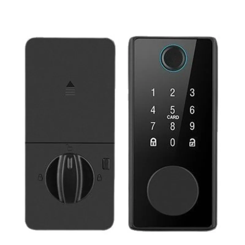 American standard wooden door fingerprint lock stay lock fingerprint, smart door graffiti automatic smart