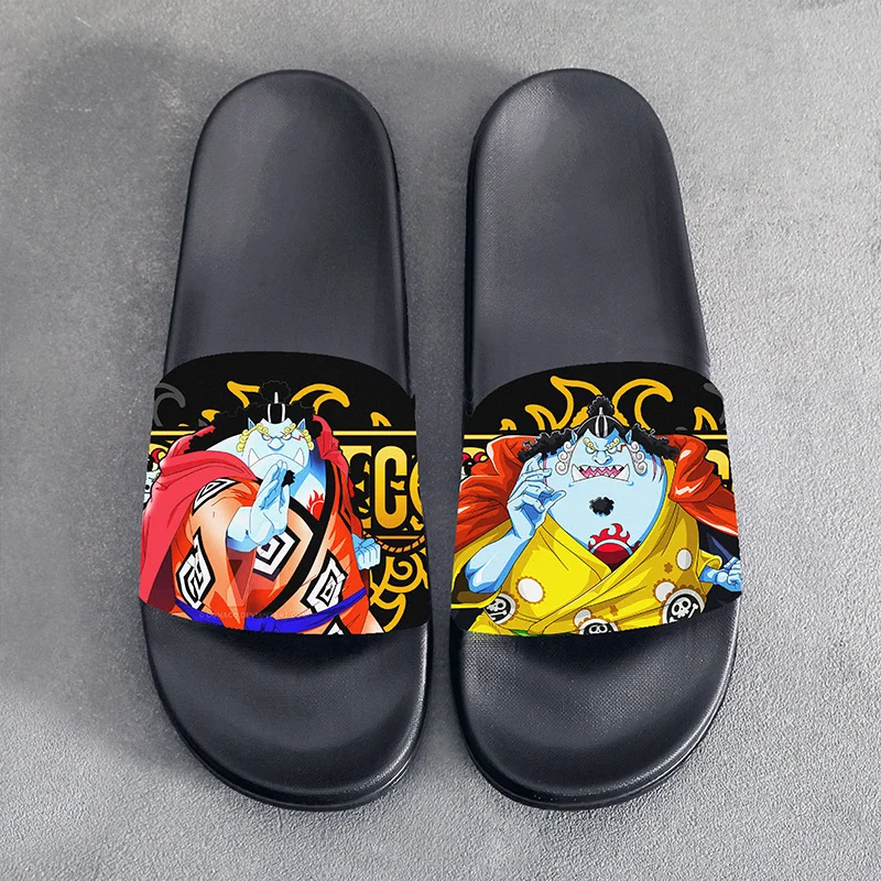 

Summer Sandals Slippers Anime ONE PIECE Jinbe Cosplay Slippers Cute Cartoon Shoes For Men Women Unisex Halloween Gift