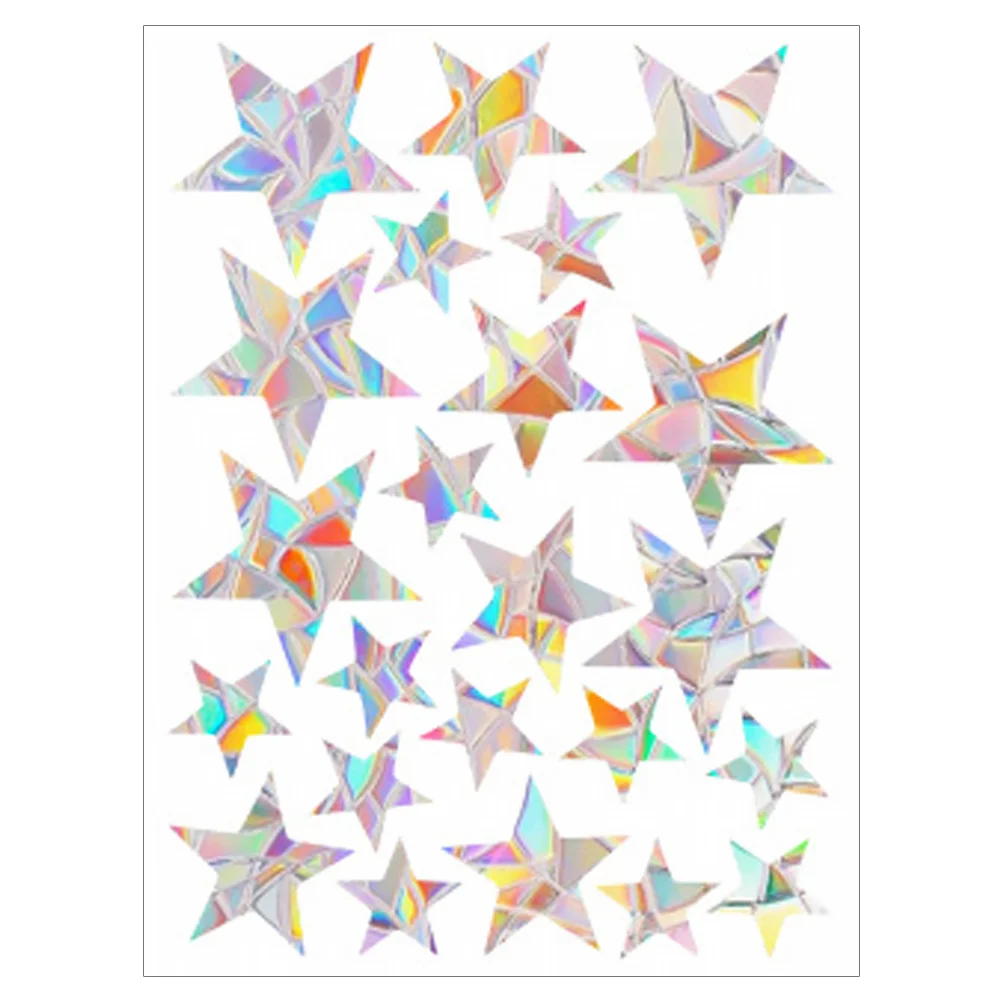 

Rainbow Prism Glass Sticker Sun Catcher Decal Window Film Easy to Use No Glue Required for Living Room Decor Window Privacy Film