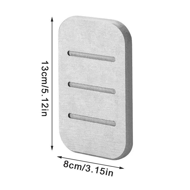 ✦ Bathroom Countertop Soap Toiletries Absorbent Mat Rectangular Soap Holder Bathroom Supplies Diatom Mud Soap Dish Quick-Dry Pad - view 6