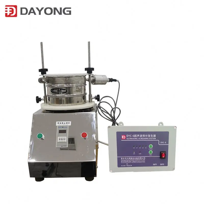 

Ultrasonic lab vibrating screen for gold ore grading