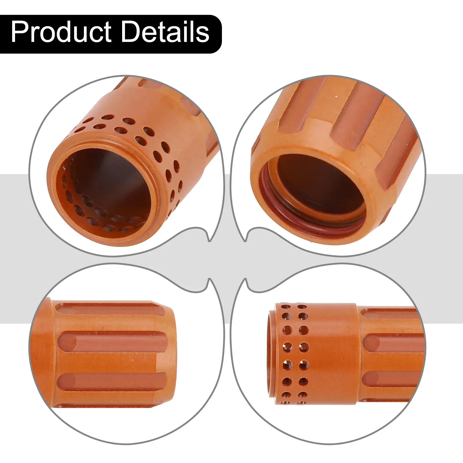 

2022 Factory Workshop Plasma Fixing Cover Welding Kit Swirl Ring 1PC 220994 Cutting Consumables Polymer Material