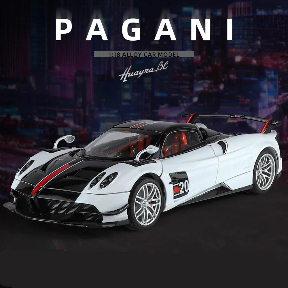 New 1/18 Pagani Huayra BC Alloy Sports Car Model Diecast Metal