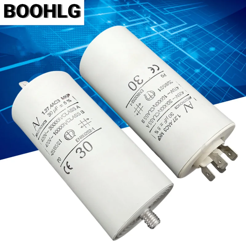

1PCS 30uF 1.27.4AC3 MKP AV Start Capacitor 420V