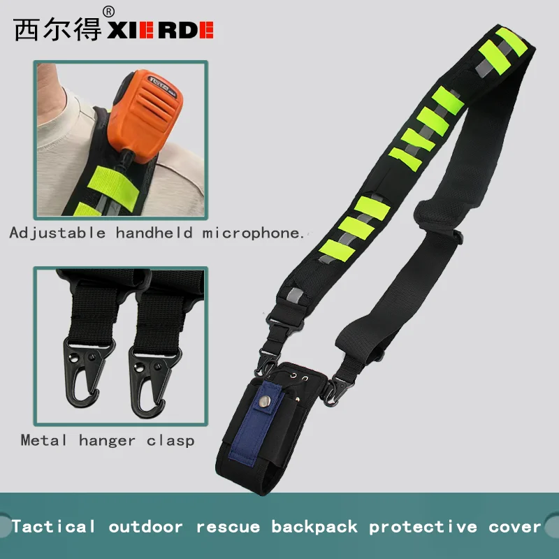 Firefighters And Patrol Duty tactical Widen shoulder straps rescue teams Two Way Radio shoulder straps  walkie talkies backpacks