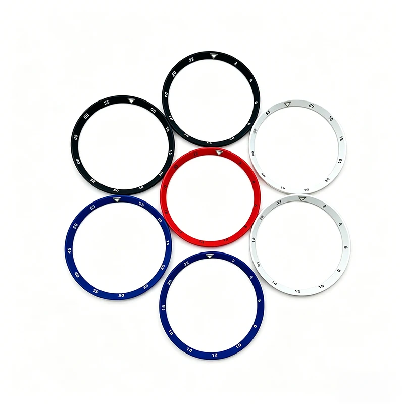 31.4mmx27.8mm Plastic Watch Chapter Ring Fit Seiko 6105 6309 Turtle Captain Willard Diving Case NH35 Movement Watch Repair Parts