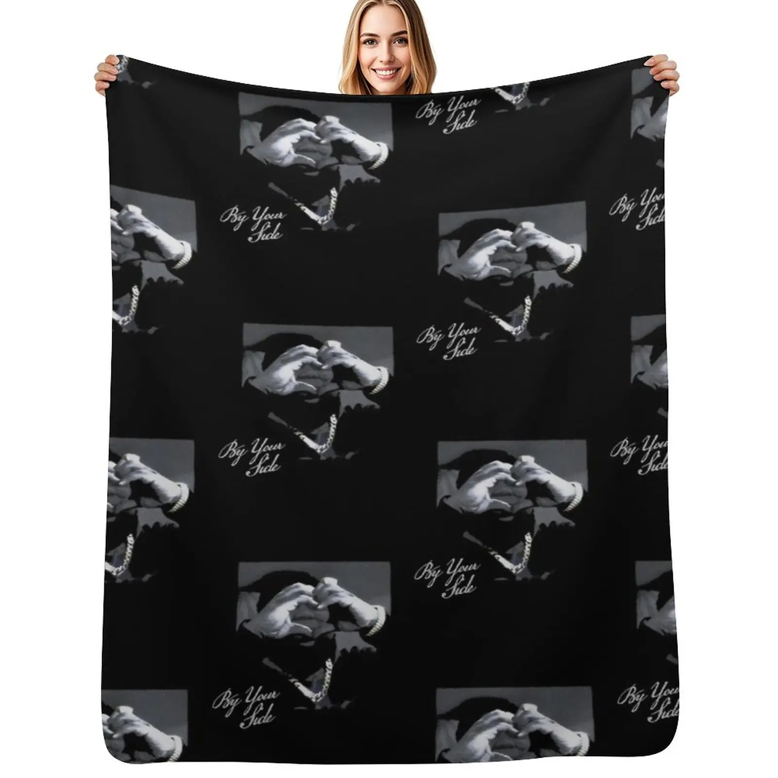 

Rod Wave By Your Side Throw Blanket Cozy Microfiber Throw Blanket for Home Bedroom