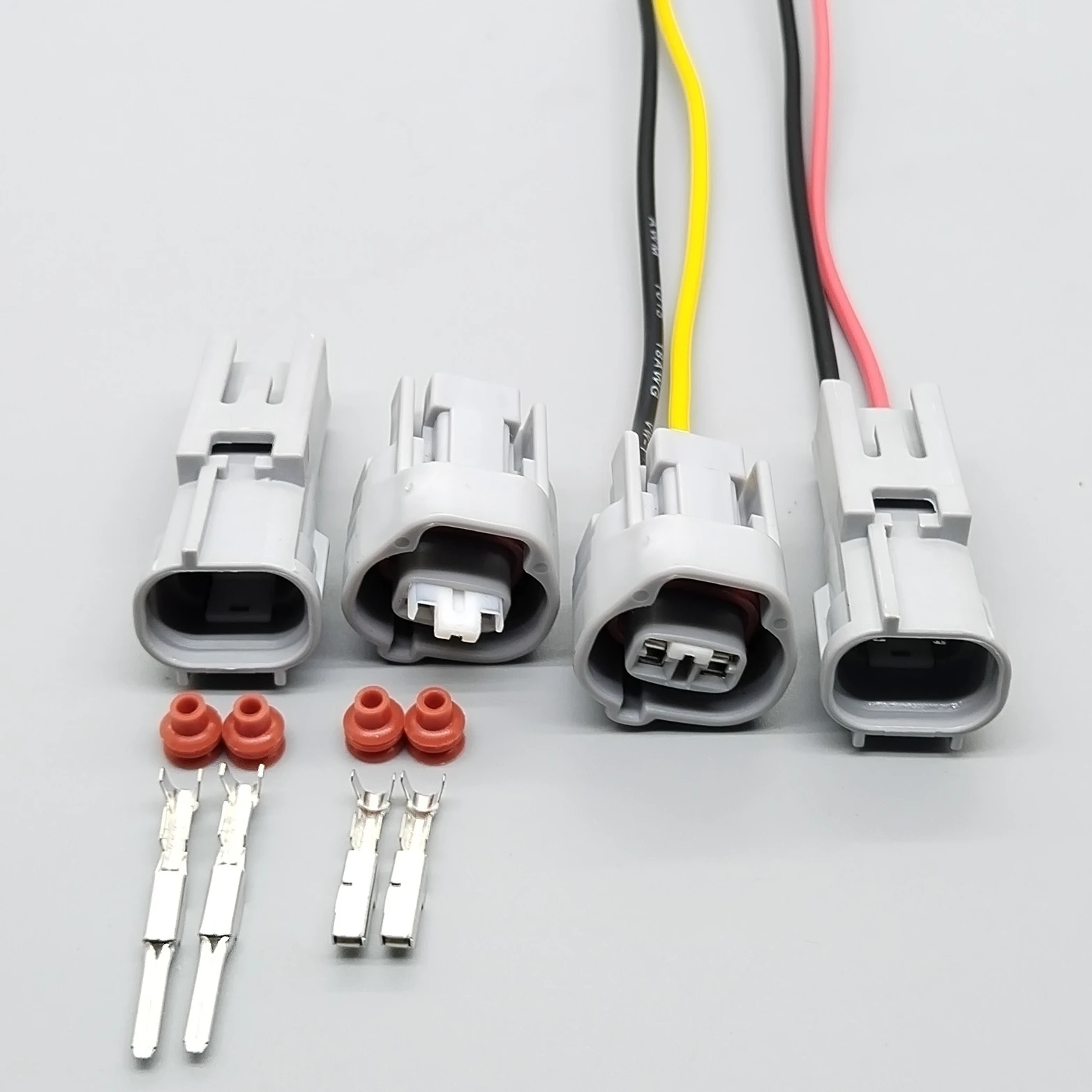 shhworldsea 2 Way 90980-11156 Quick Electronic Plug Wiring Auto AC Assembly Socket For Car 6189-0249 6188-0266 6189-0239