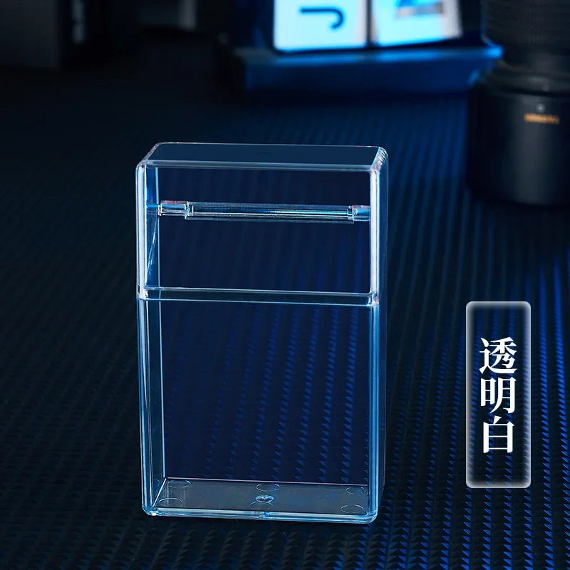 Transparent cigarette case Moisture and pressure resistance Storage box Portable cigarette case Cigarette accessory