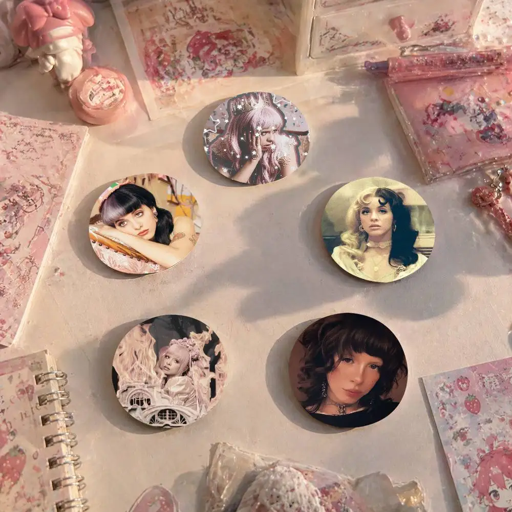 A-M-MelanieS M-Martinez Anime Round Badges, Brooches, Clothing Accessories, Birthday Gifts, Anime Conventions