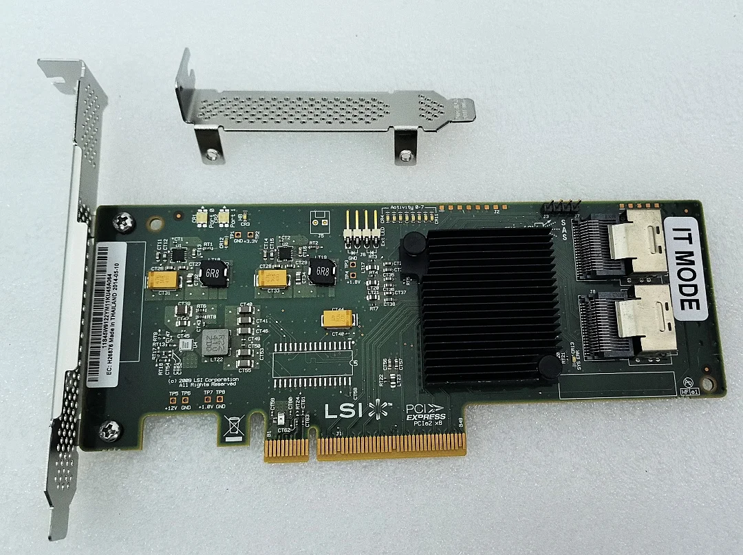 LSI 9201-8i 6G P20 9211-8I Kontroler SAS/SATA PCI-E Tryb IT ZFS FreeNAS unRAID