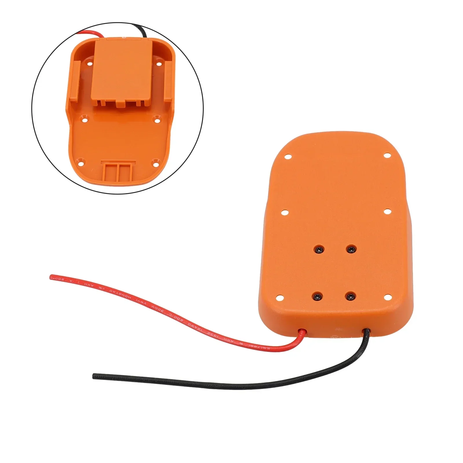 Adaptador de bateria adaptador de doca de alimentação para ridgid 18v para aeg 18v conectores de alimentação adaptador de bateria estável suporte de bateria rack caso