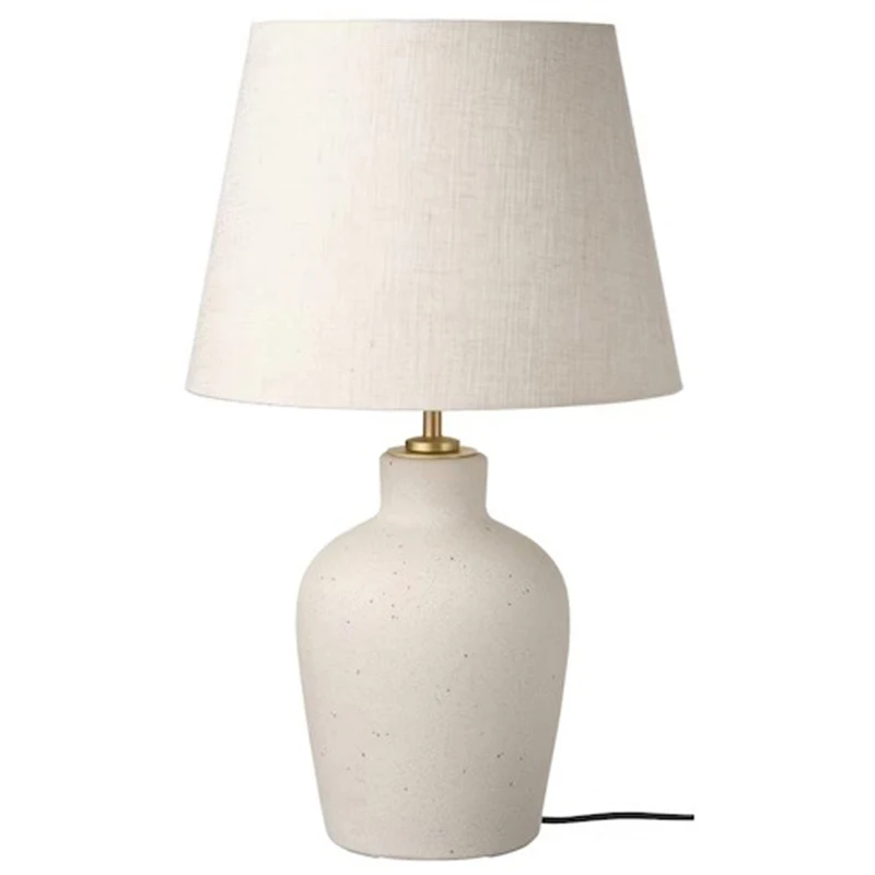 New Arrival Japanese Table Lamp Wabi-sabi Style Ceramic Pot E27 Warm White LED Bulb Retro Bedroom Bedside Lamp Living Room