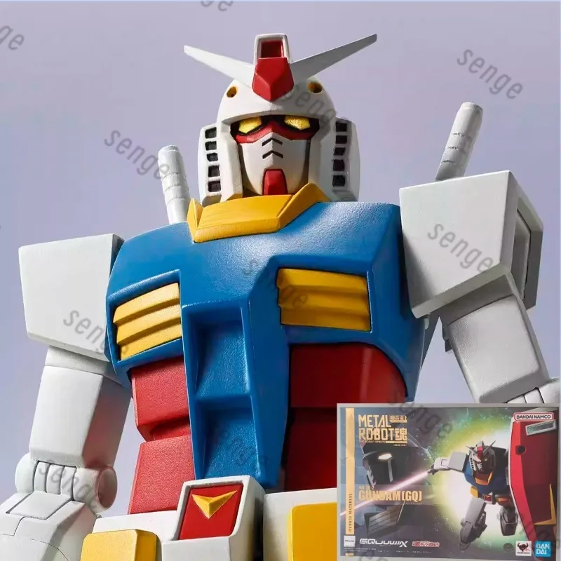 

[Genuine in stock] Bandai METAL ROBOT Soul Original Gundam RX-78-2 GQ GQuuuuuuX finished movable model collection gift ornaments